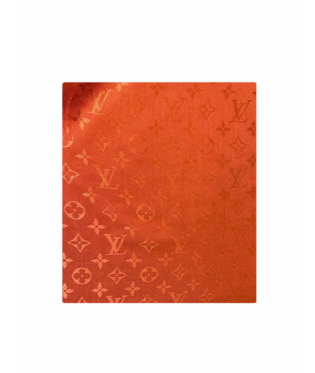 LOUIS VUITTON PRE-OWNED Оранжевый шарф, фото 1