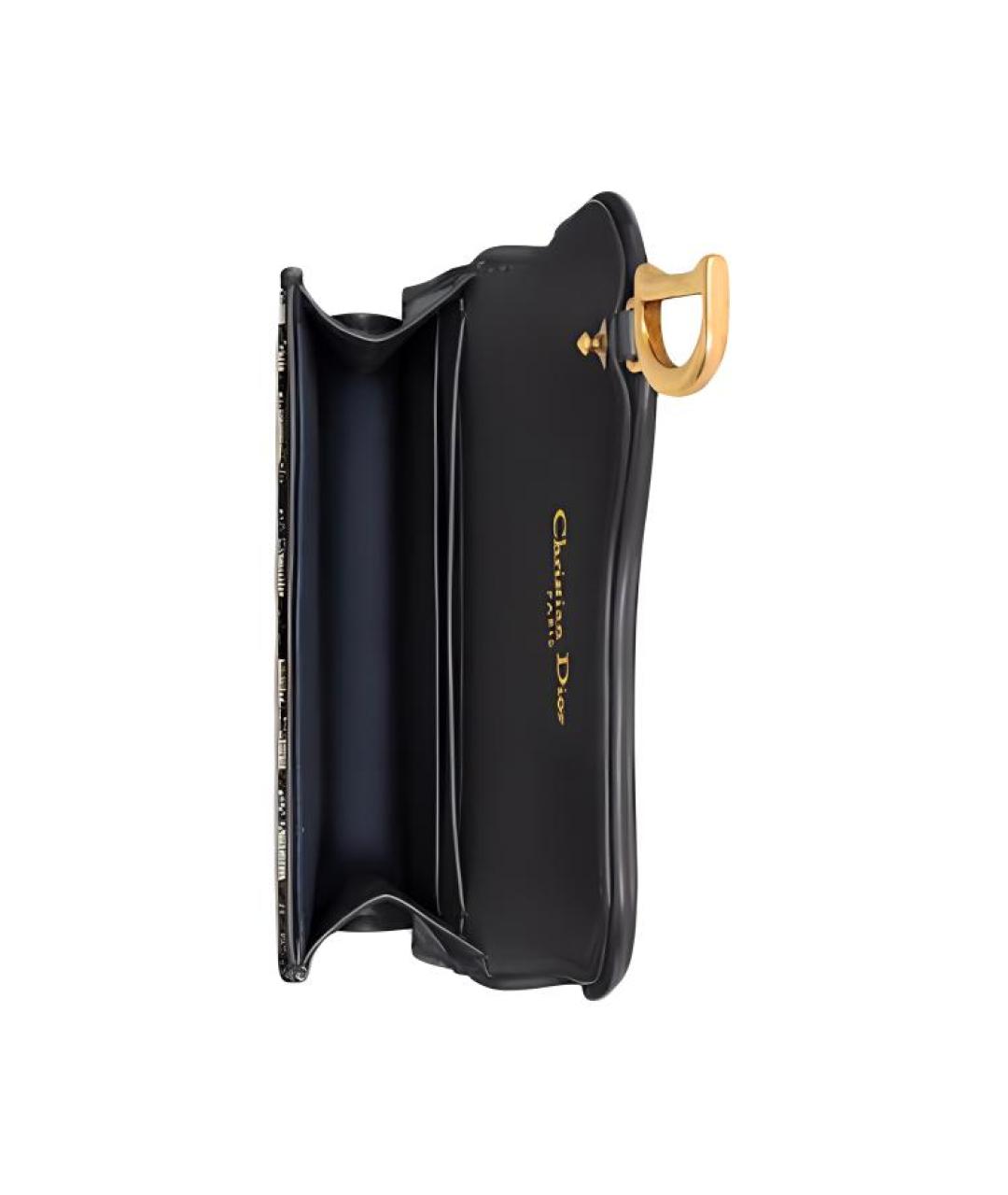 CHRISTIAN DIOR Черный кошелек, фото 4