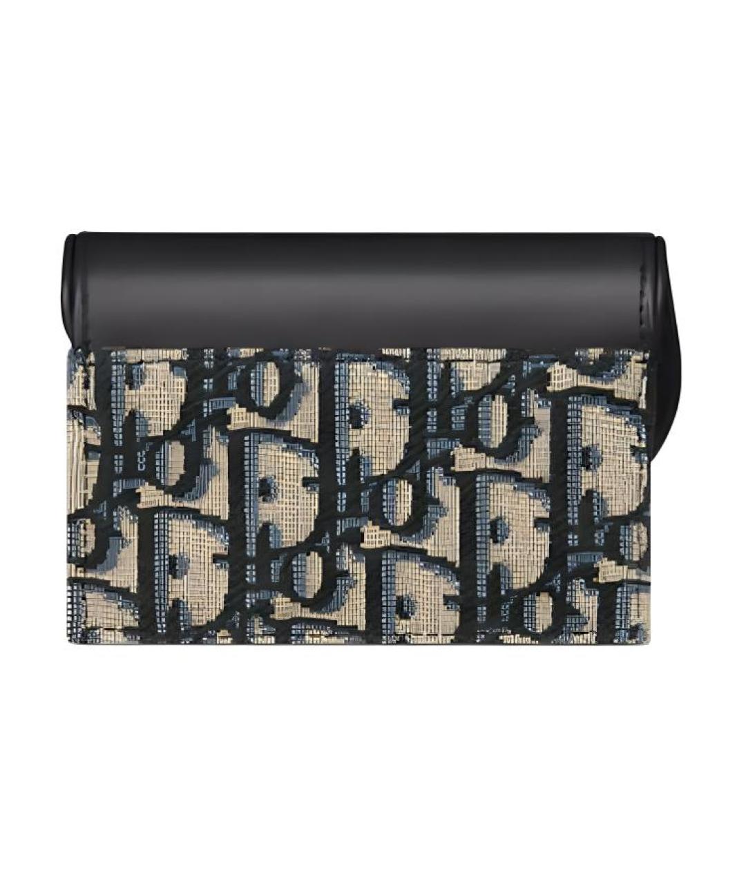 CHRISTIAN DIOR Черный кошелек, фото 3