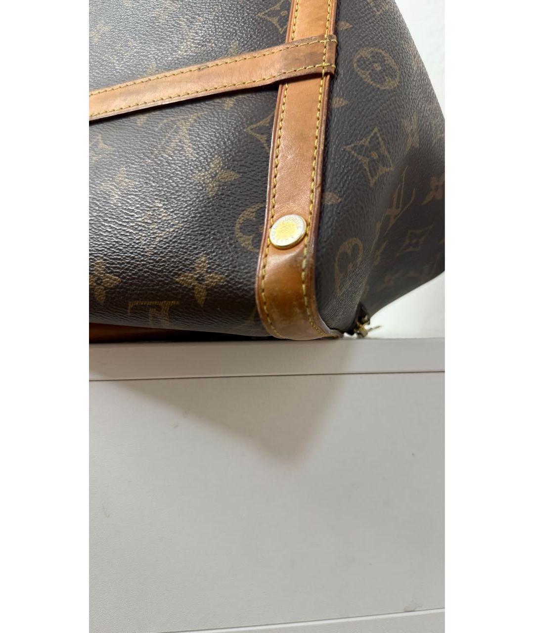 LOUIS VUITTON Коричневая сумка с короткими ручками, фото 8