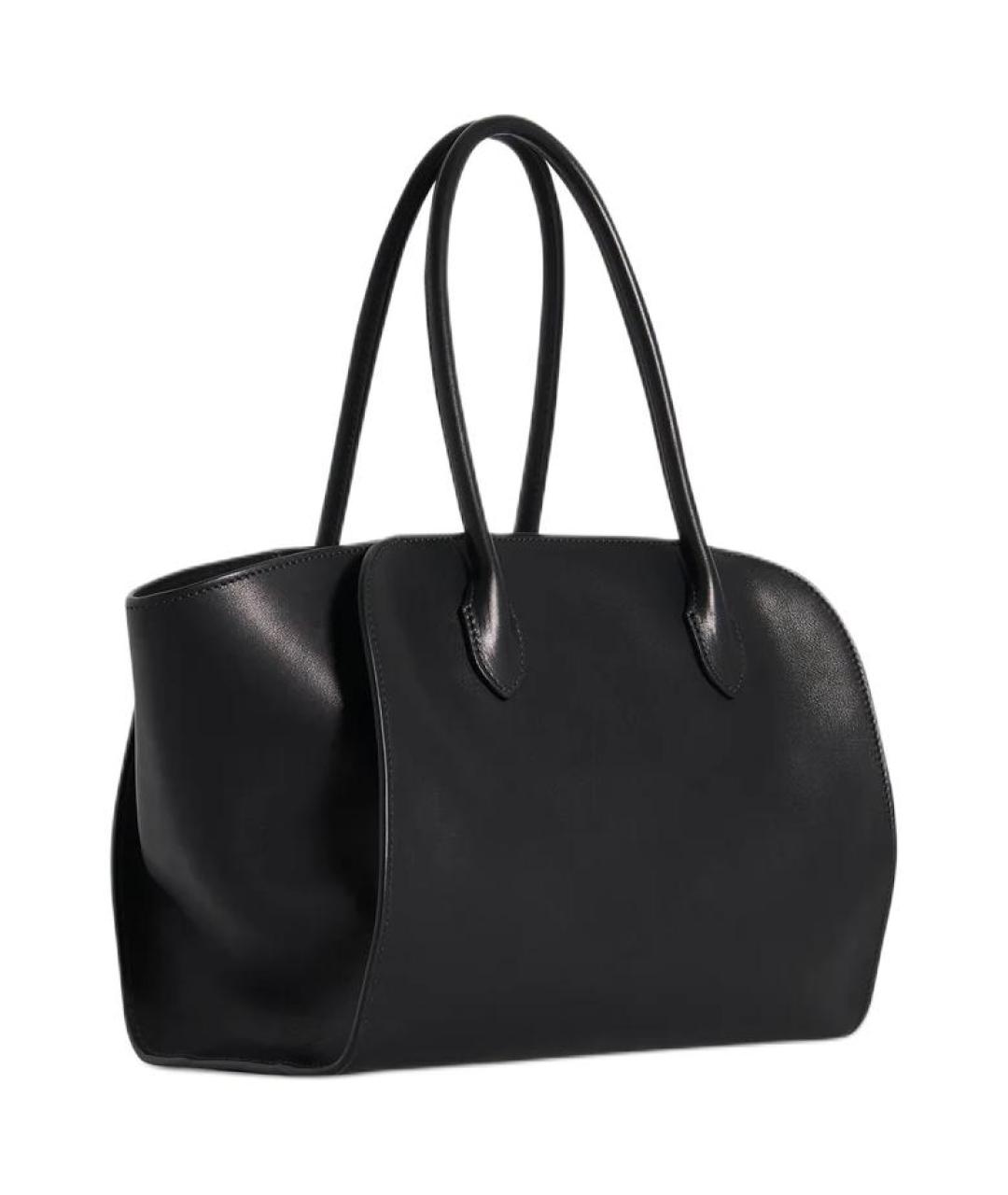 THE ROW Черная кожаная сумка тоут, фото 2