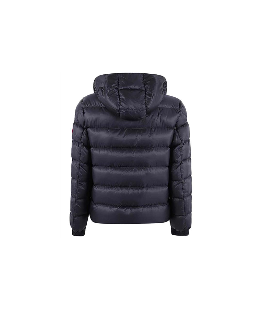 MONCLER Синий пуховик, фото 2