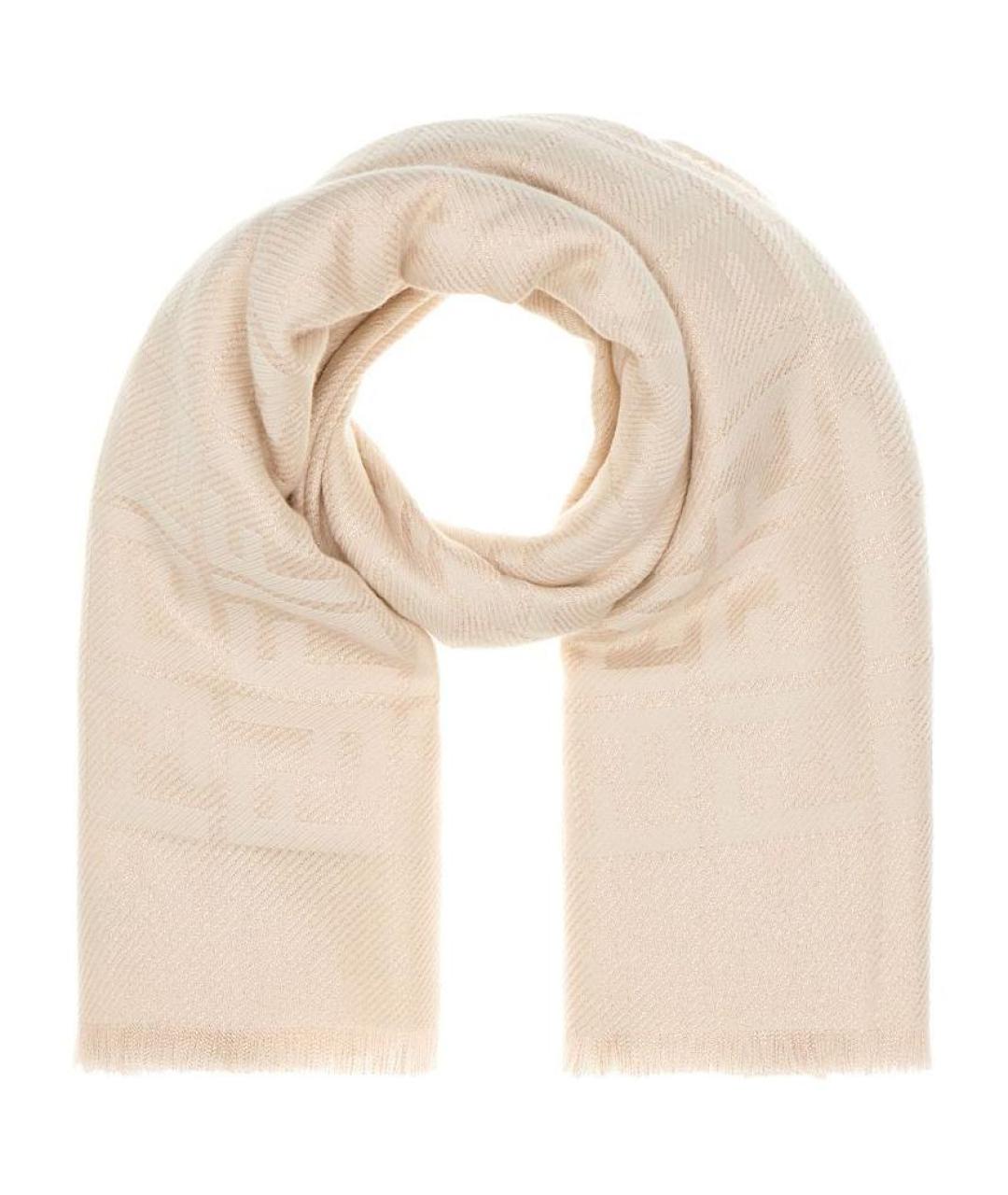 FENDI Розовый шарф, фото 1