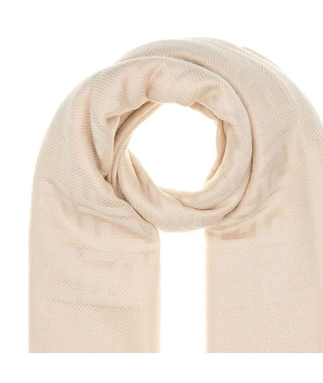 FENDI Розовый шарф, фото 3