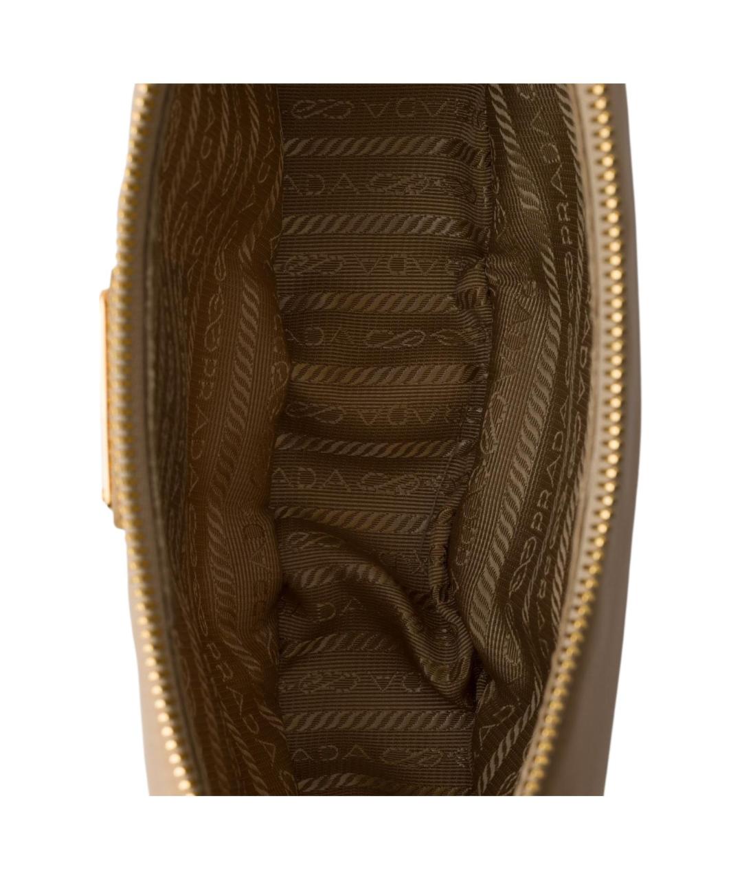 PRADA Коричневая бархатная сумка через плечо, фото 5