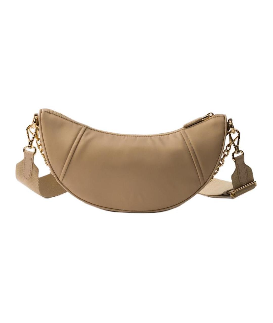 PRADA Коричневая бархатная сумка через плечо, фото 3