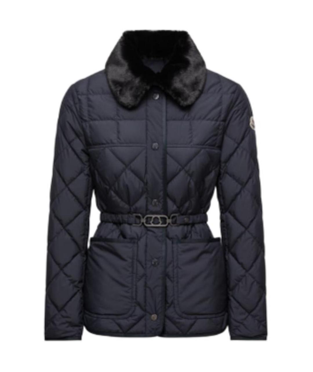 MONCLER Темно-синяя куртка, фото 1