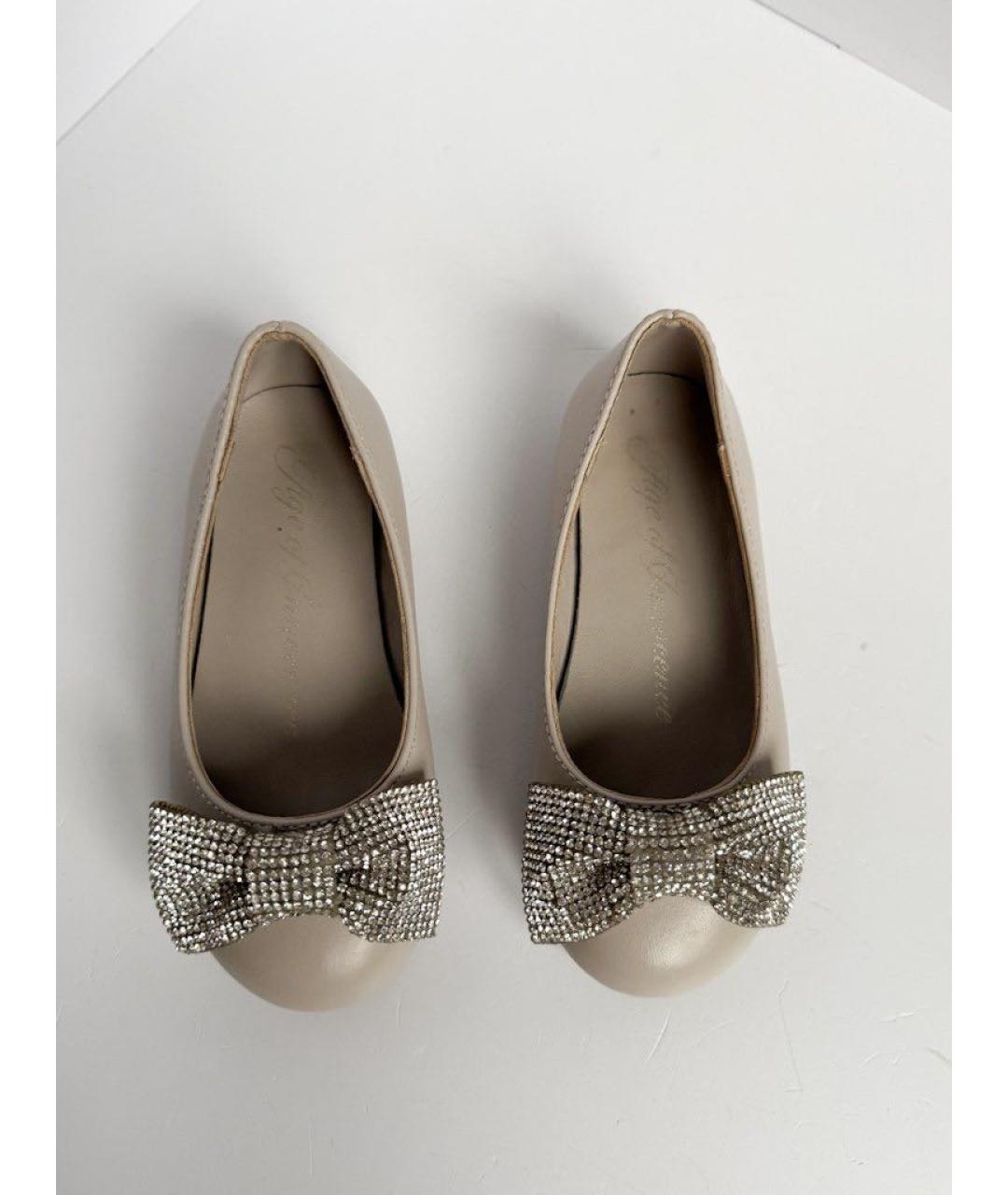 Age Of Innocence Серые кожаные туфли, фото 3