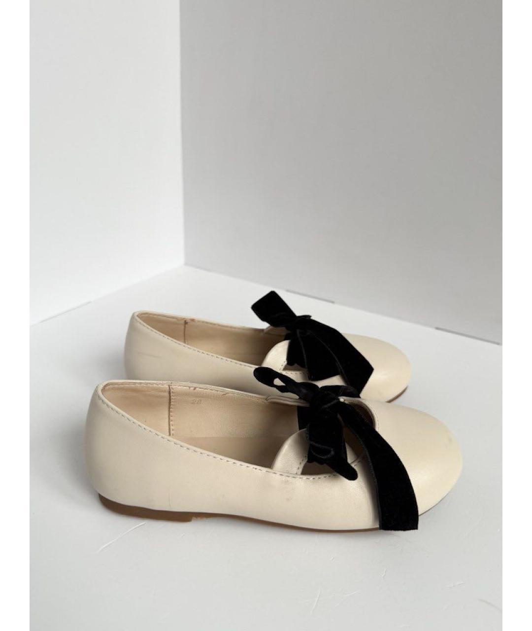 Age Of Innocence Бежевые кожаные туфли, фото 5