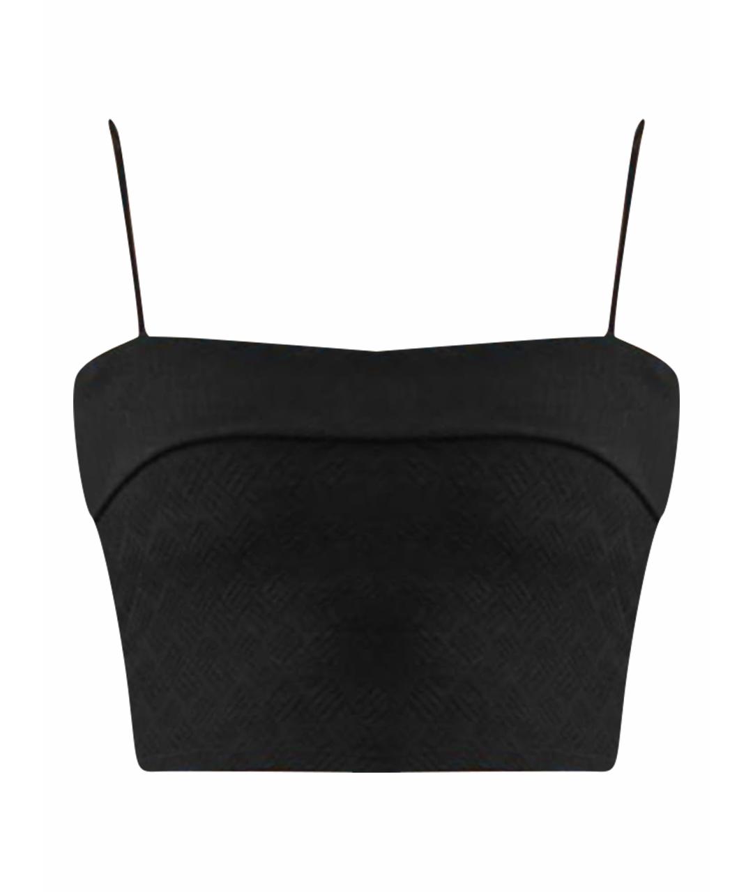 ALO YOGA Черная майка, фото 1