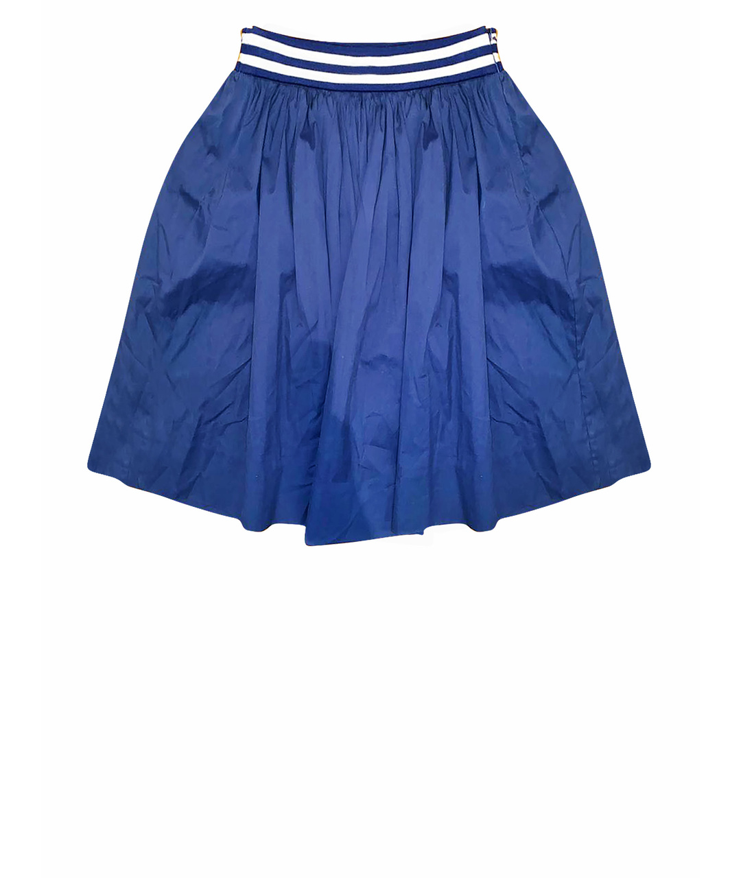 PRADA Синяя юбка мини, фото 1