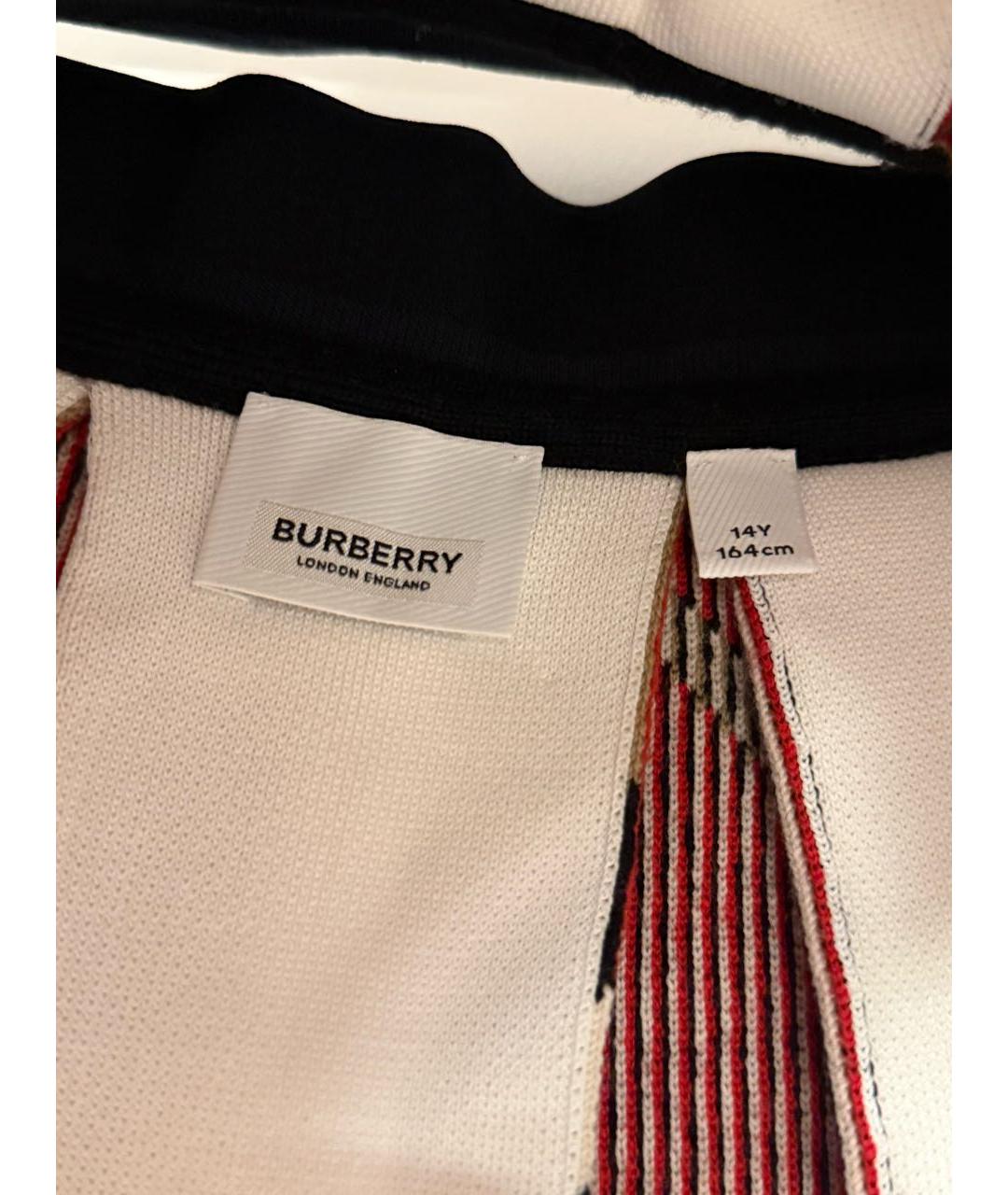 BURBERRY Коричневая шерстяная юбка, фото 5