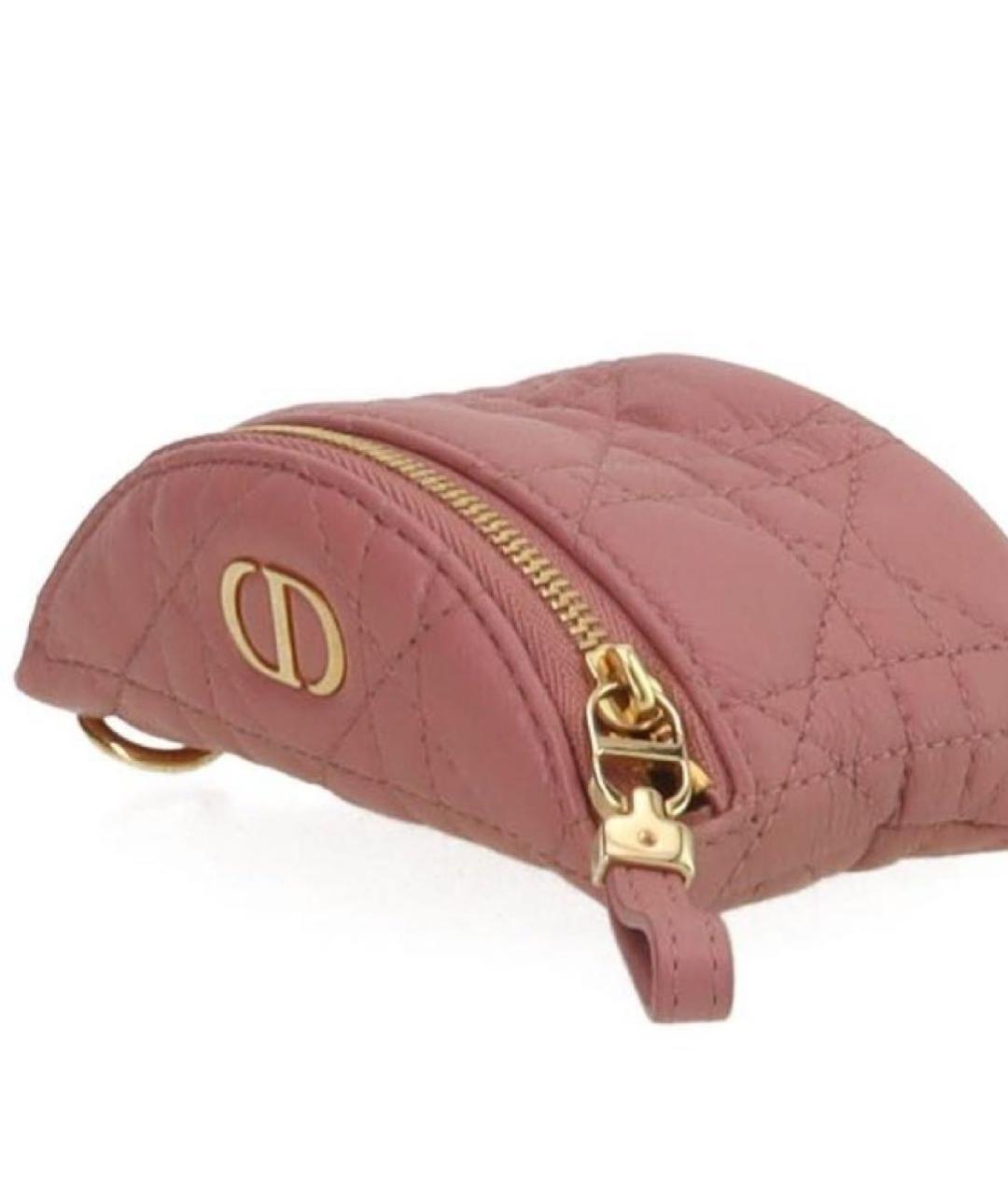 CHRISTIAN DIOR Бежевая кожаная сумка с короткими ручками, фото 5