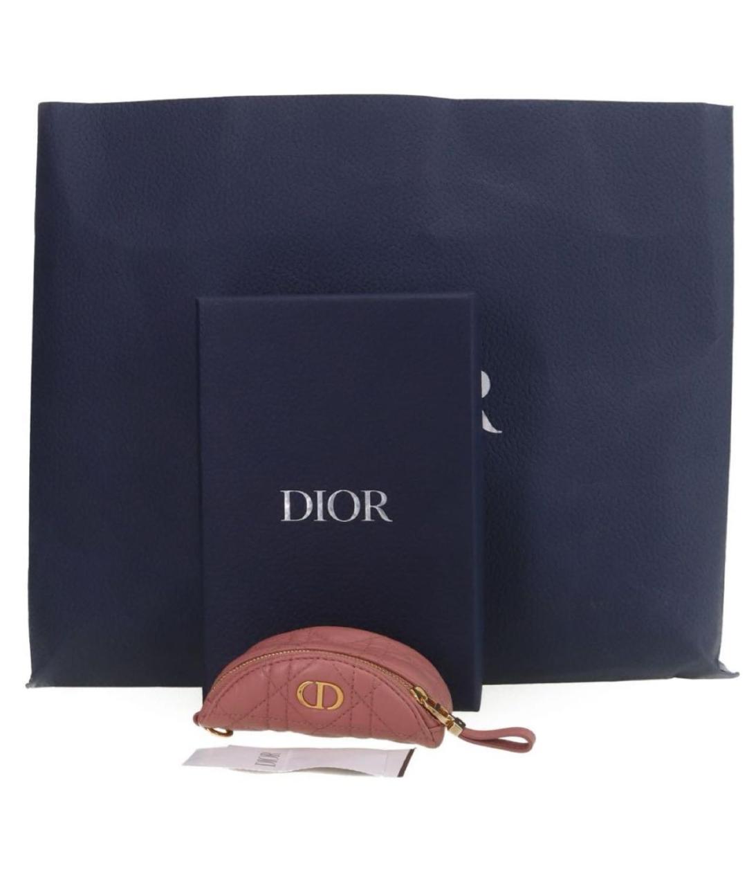 CHRISTIAN DIOR Бежевая кожаная сумка с короткими ручками, фото 2
