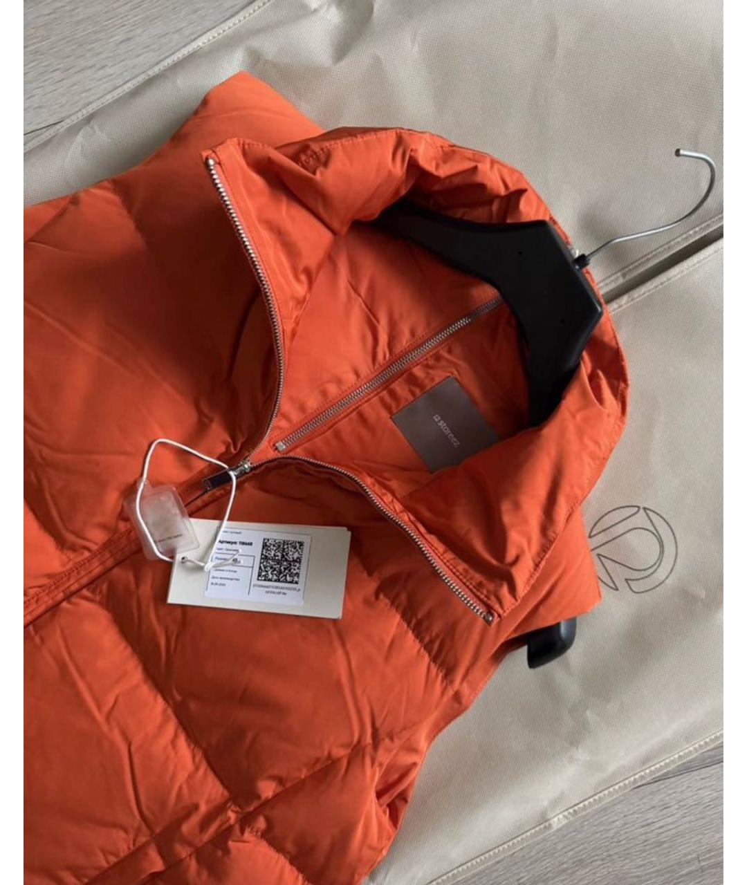 12 STOREEZ Оранжевый синтетический жилет, фото 3