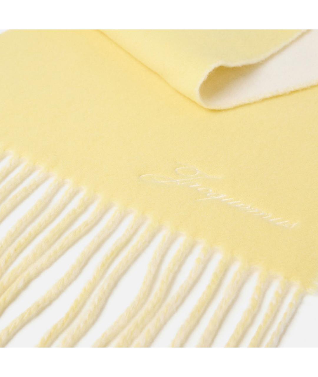 JACQUEMUS Желтый шарф, фото 3