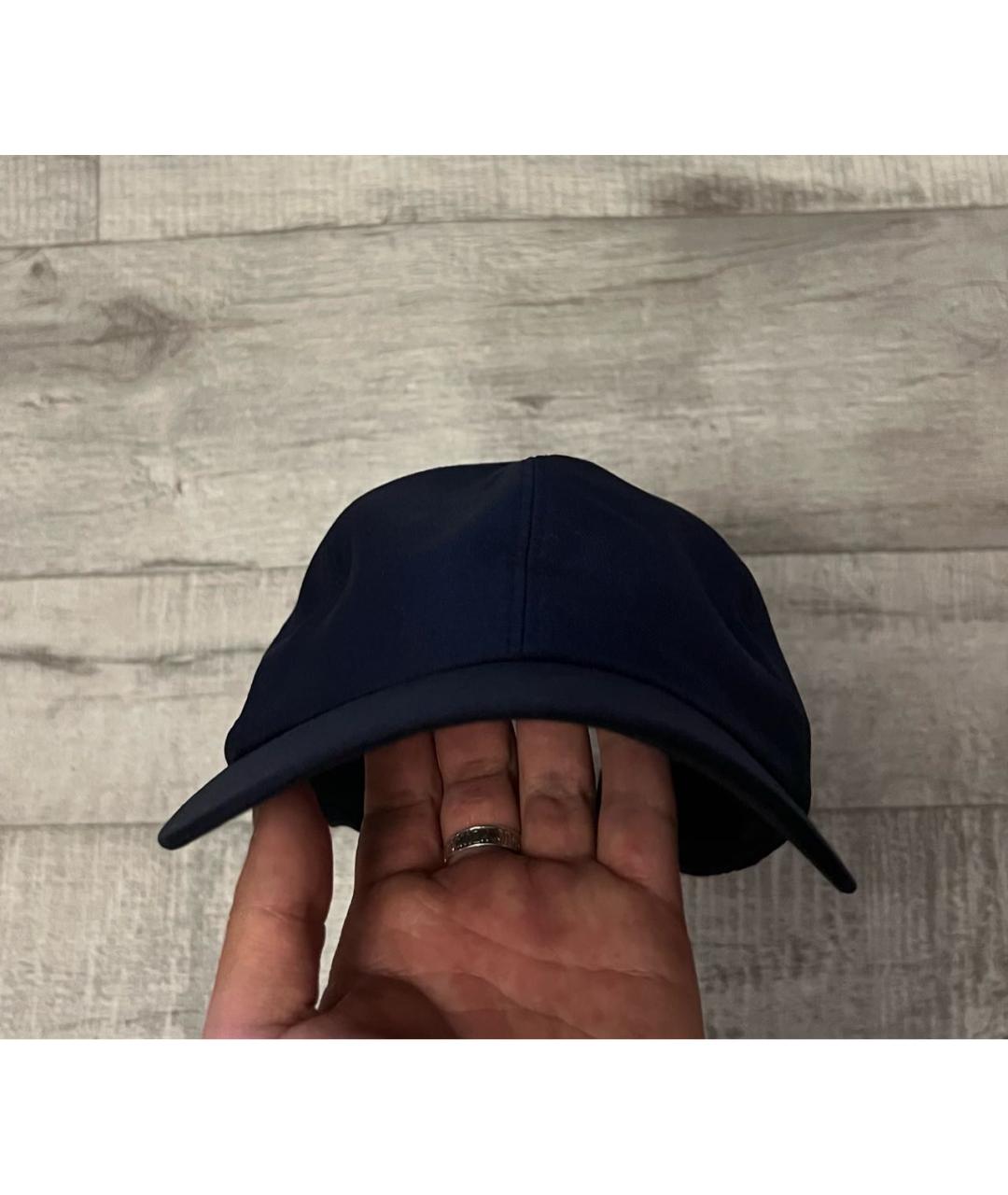 ZILLI Темно-синяя кашемировая кепка/бейсболка, фото 5