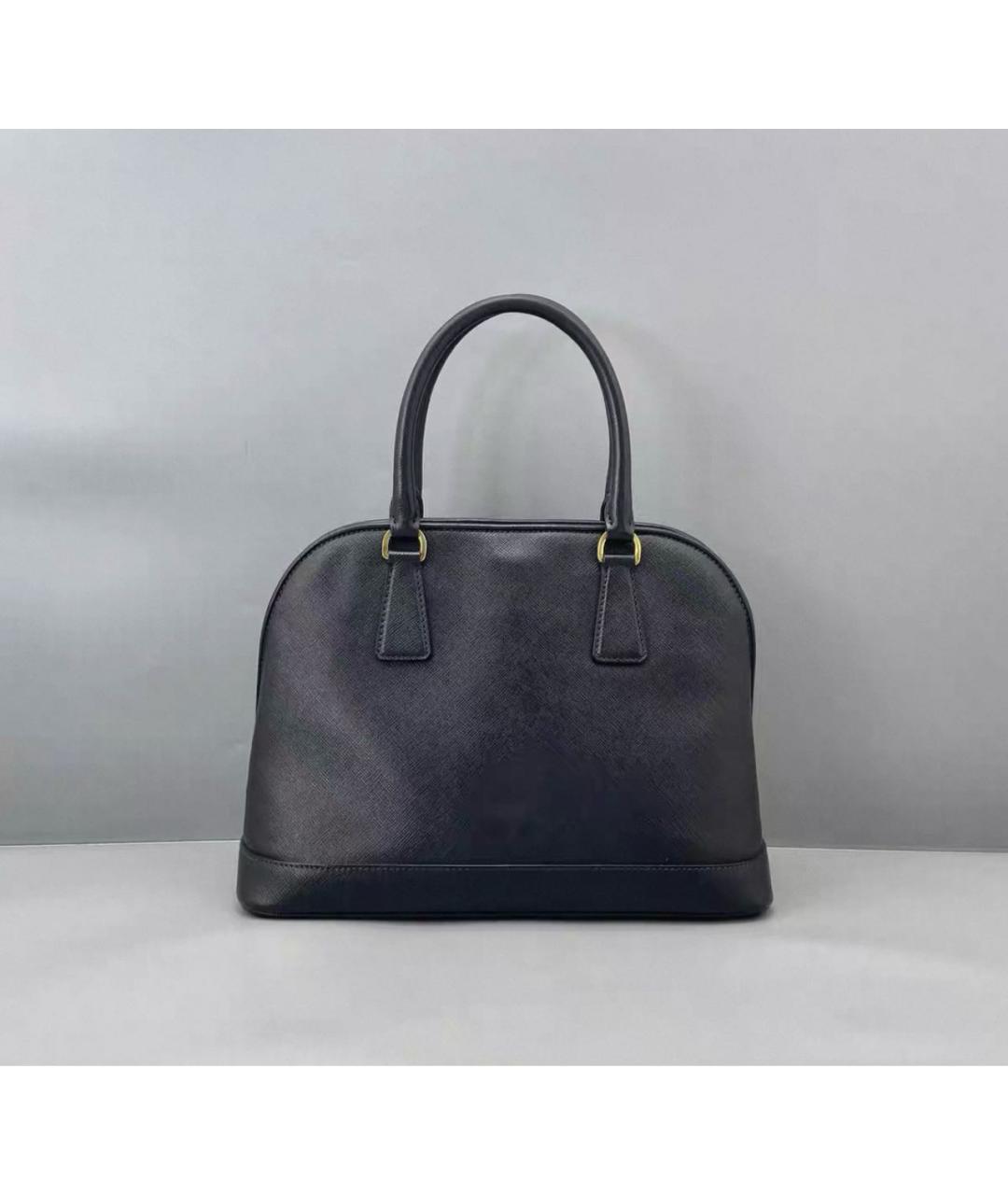 PRADA Черная кожаная сумка через плечо, фото 2