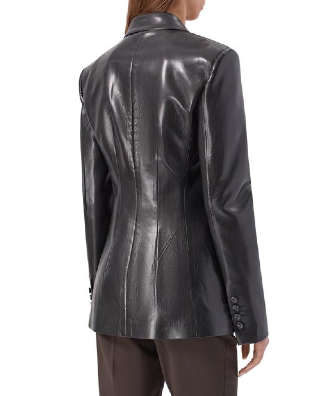 THE ANDAMANE Черный полиэстеровый жакет/пиджак, фото 2