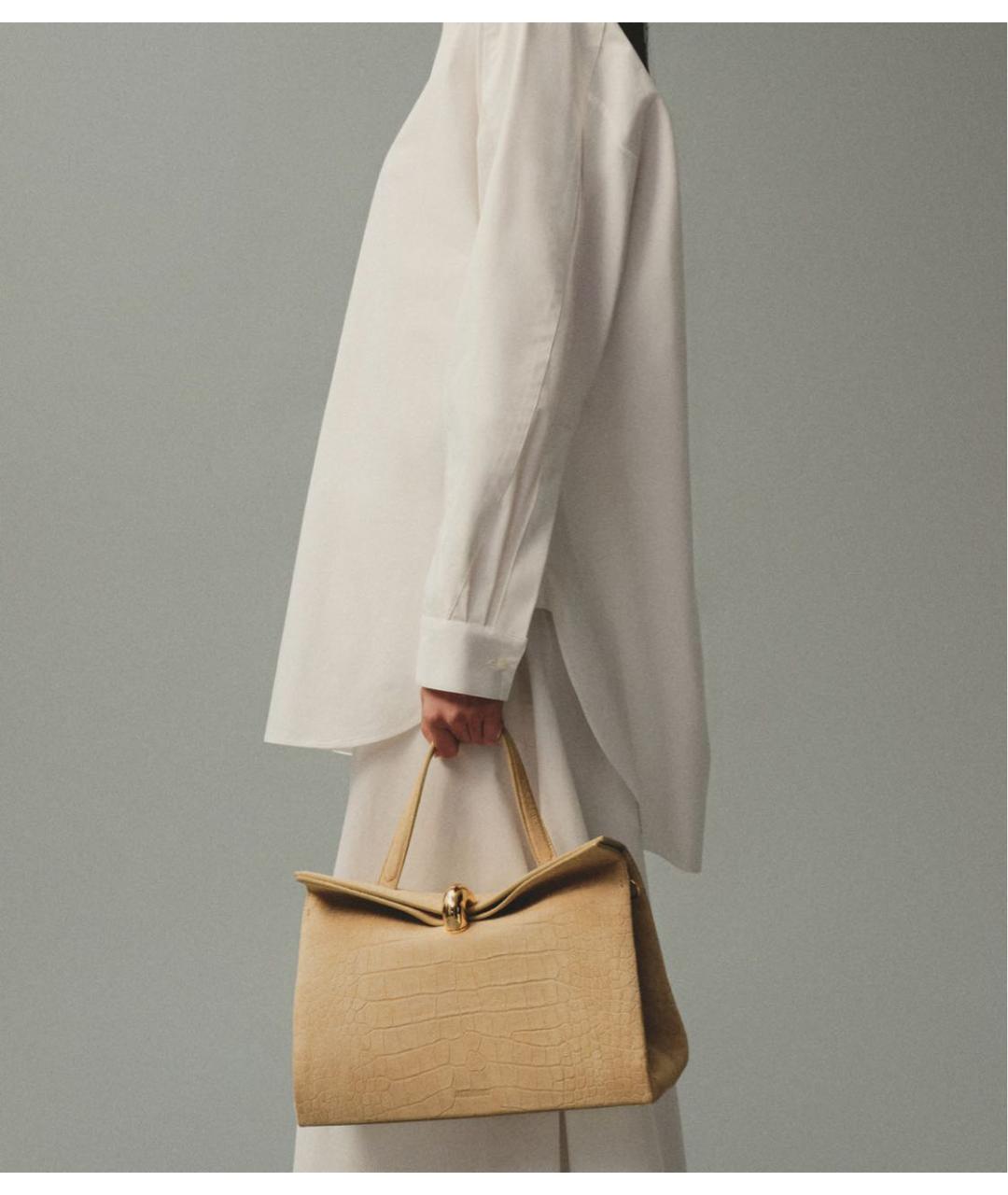 JACQUEMUS Бежевая сумка тоут, фото 2