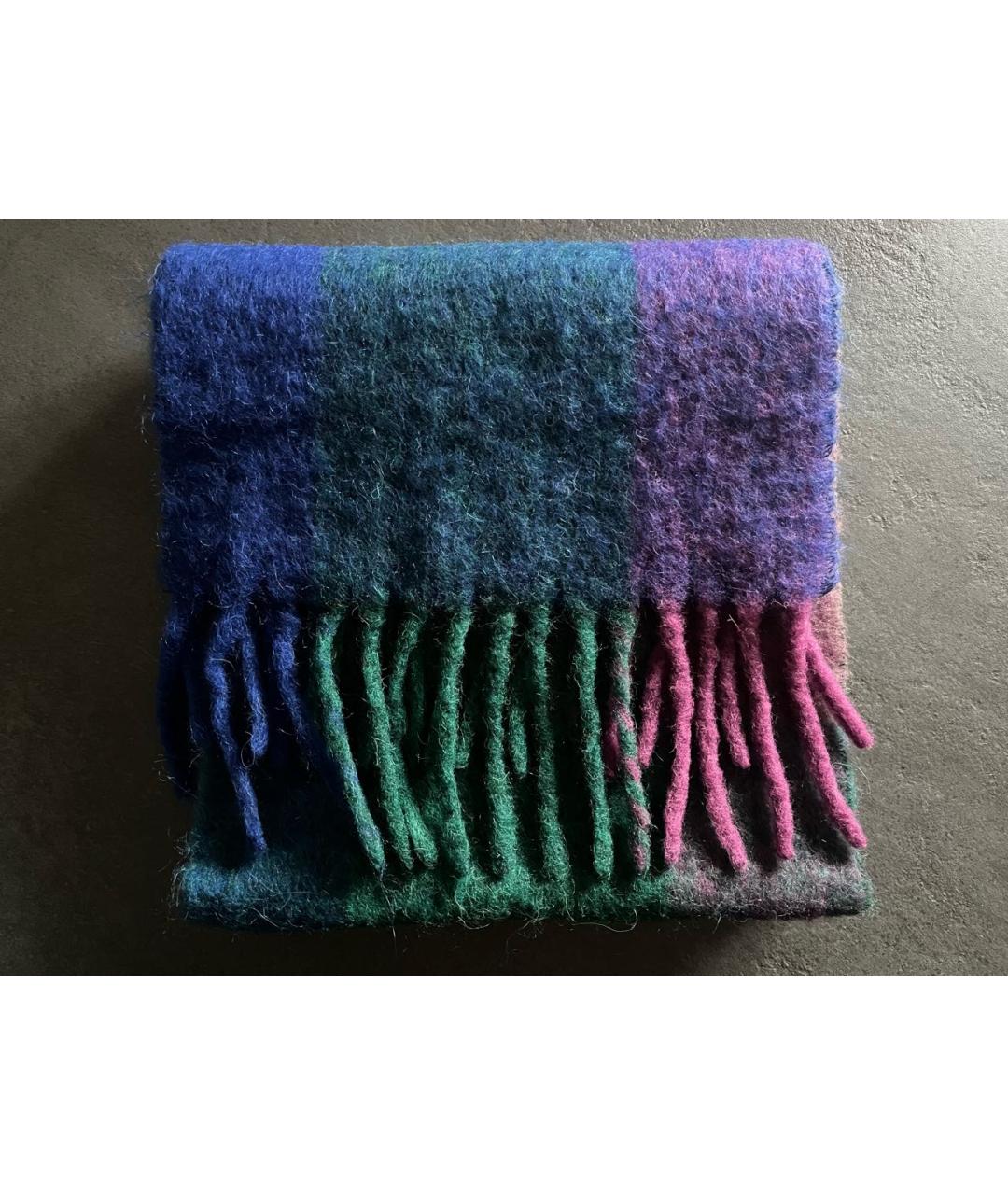 WOOLRICH Мульти шерстяной шарф, фото 5