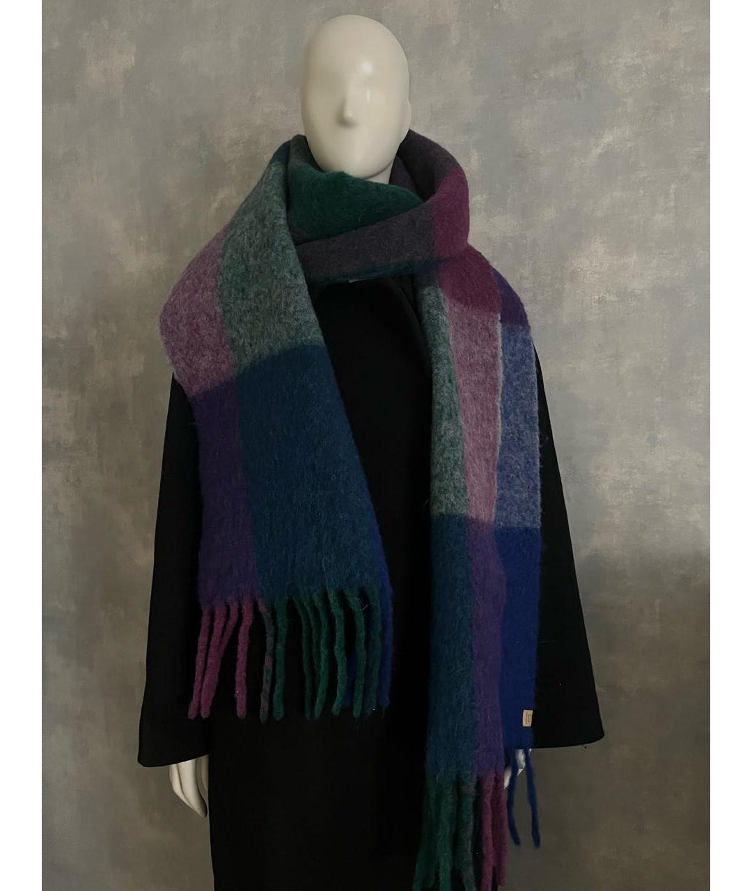 WOOLRICH Мульти шерстяной шарф, фото 2