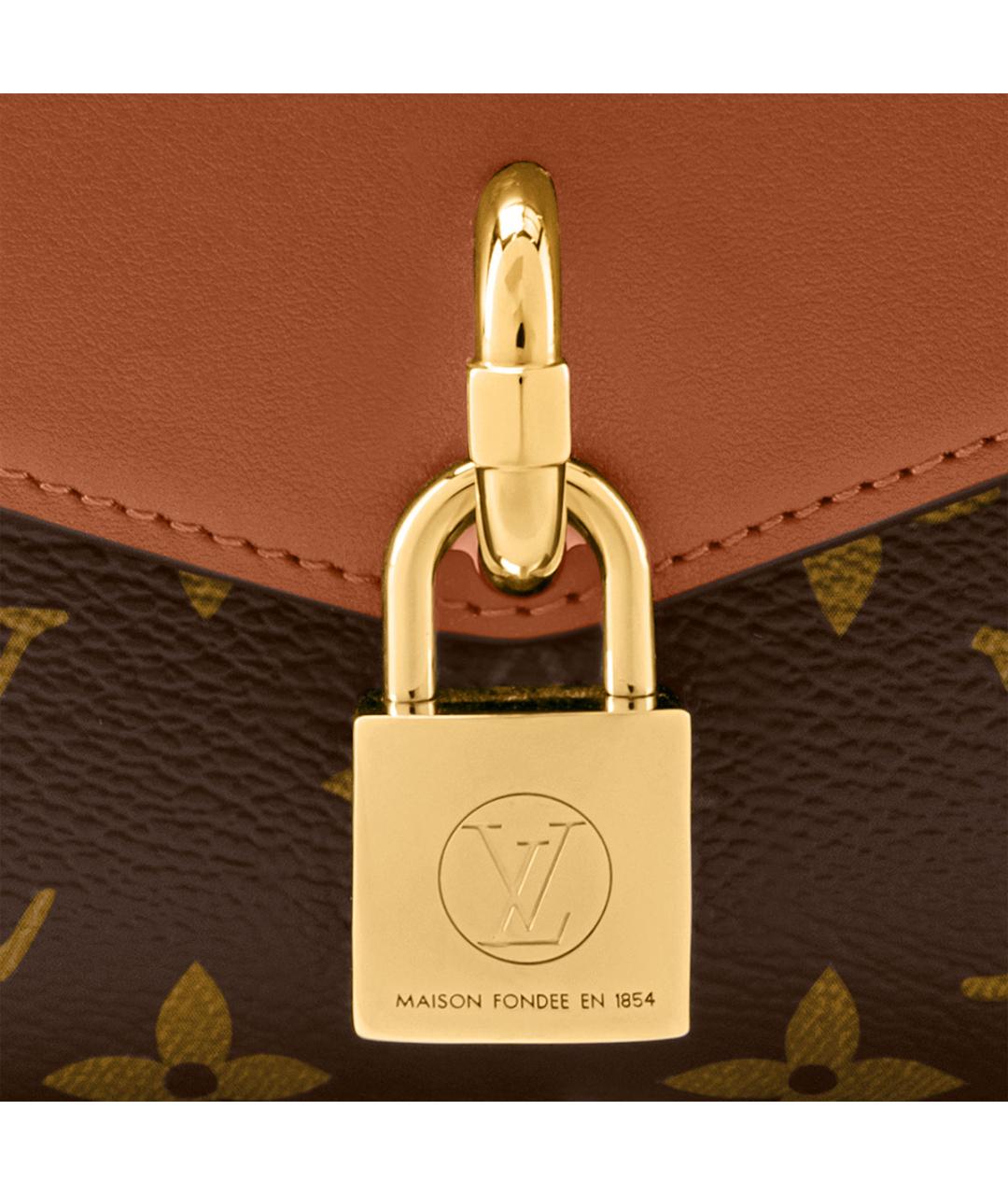 LOUIS VUITTON Коричневая сумка через плечо, фото 4