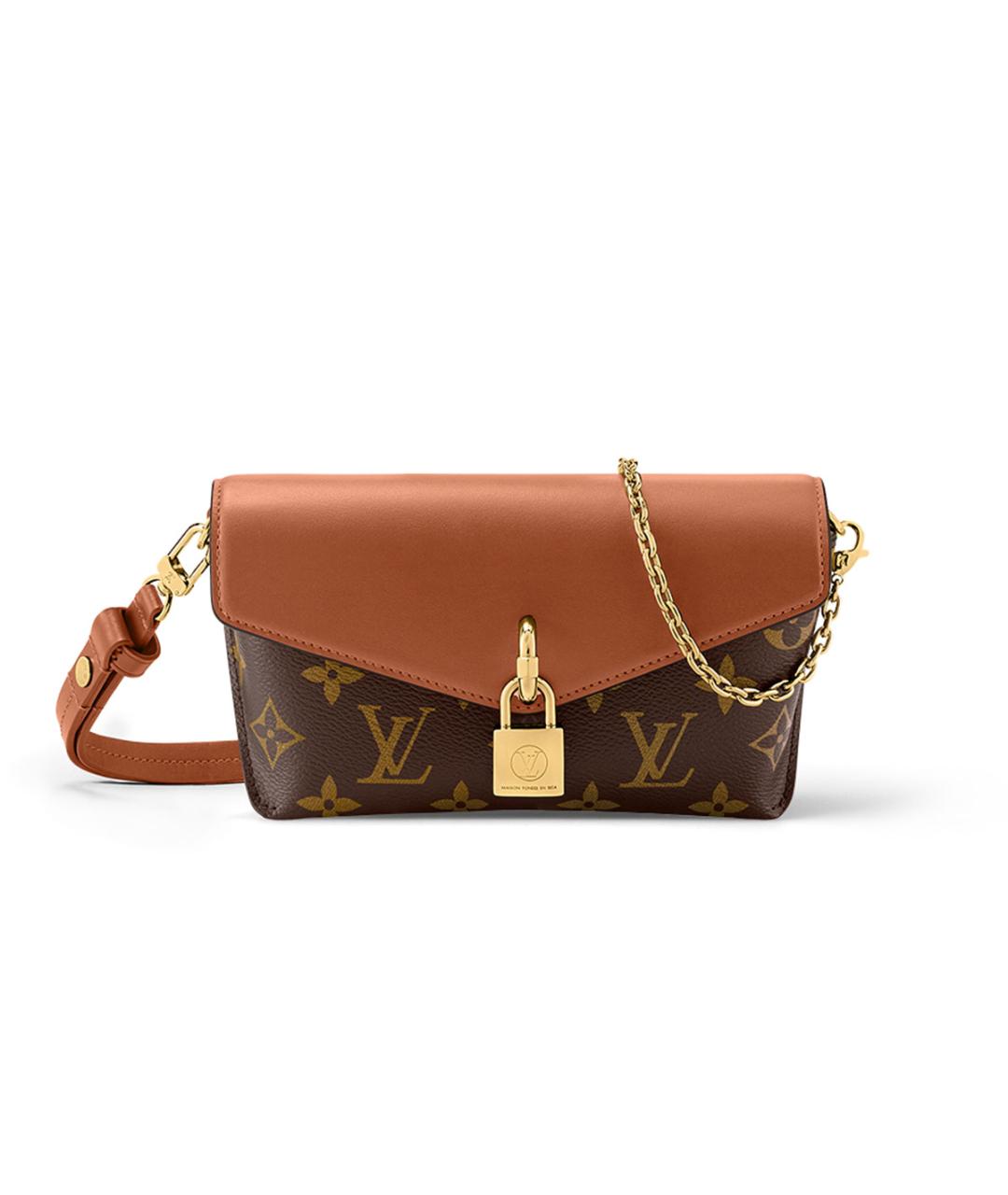 LOUIS VUITTON Коричневая сумка через плечо, фото 10