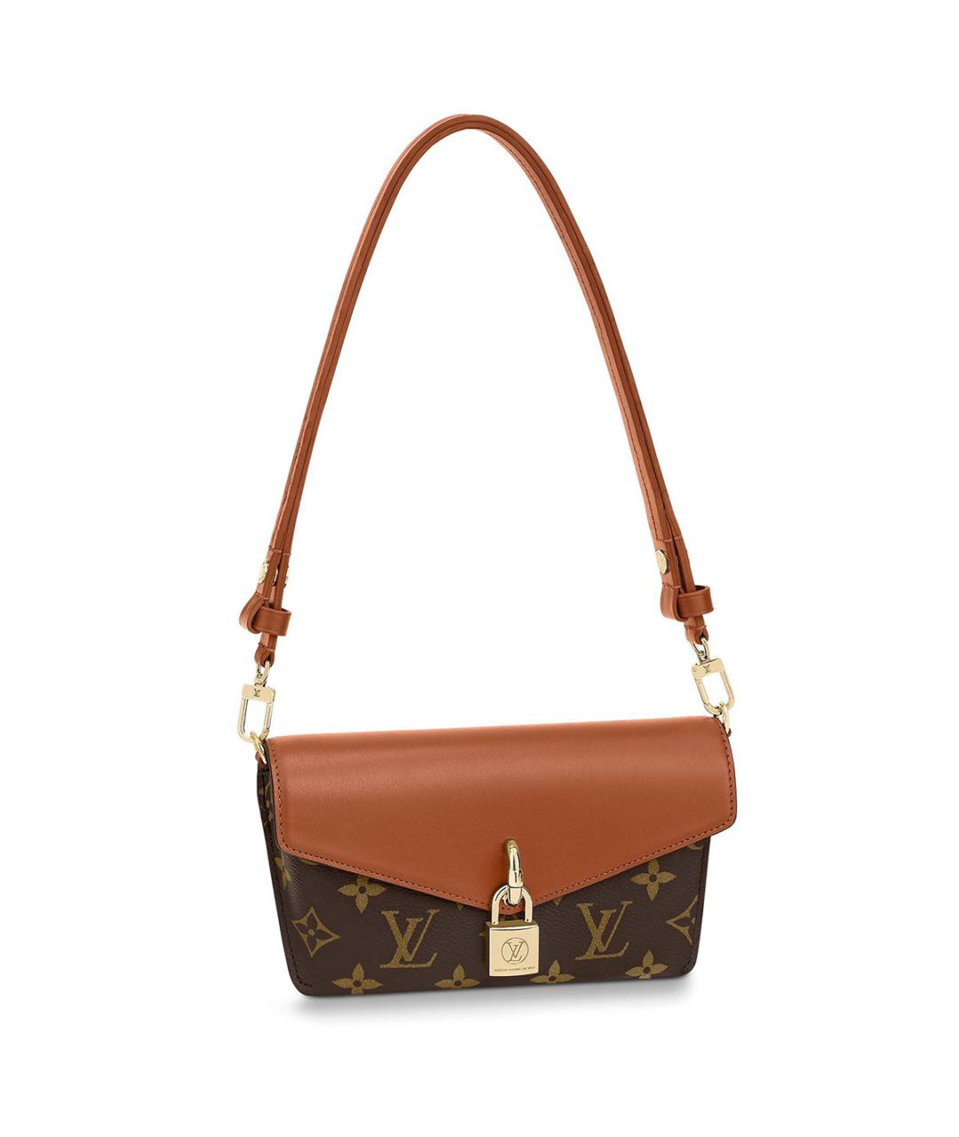 LOUIS VUITTON Коричневая сумка через плечо, фото 2