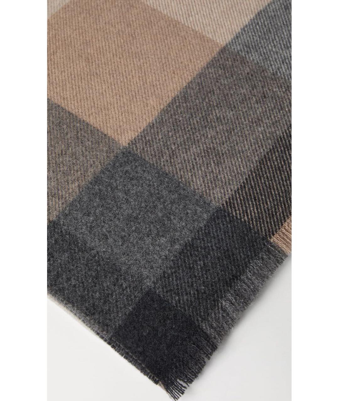 BRUNELLO CUCINELLI Мульти кашемировый шарф, фото 3