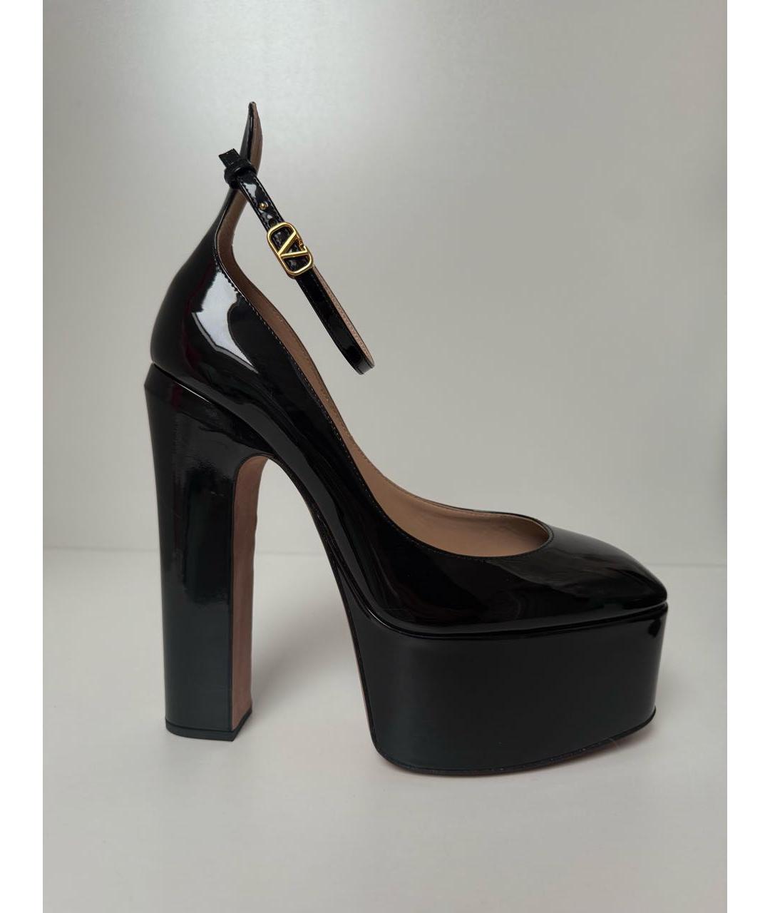 VALENTINO Черные туфли из лакированной кожи, фото 5