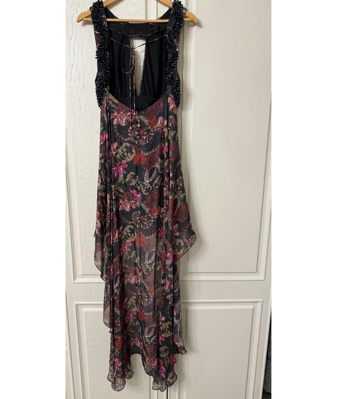 PHILIPP PLEIN Мульти шелковый сарафан, фото 5