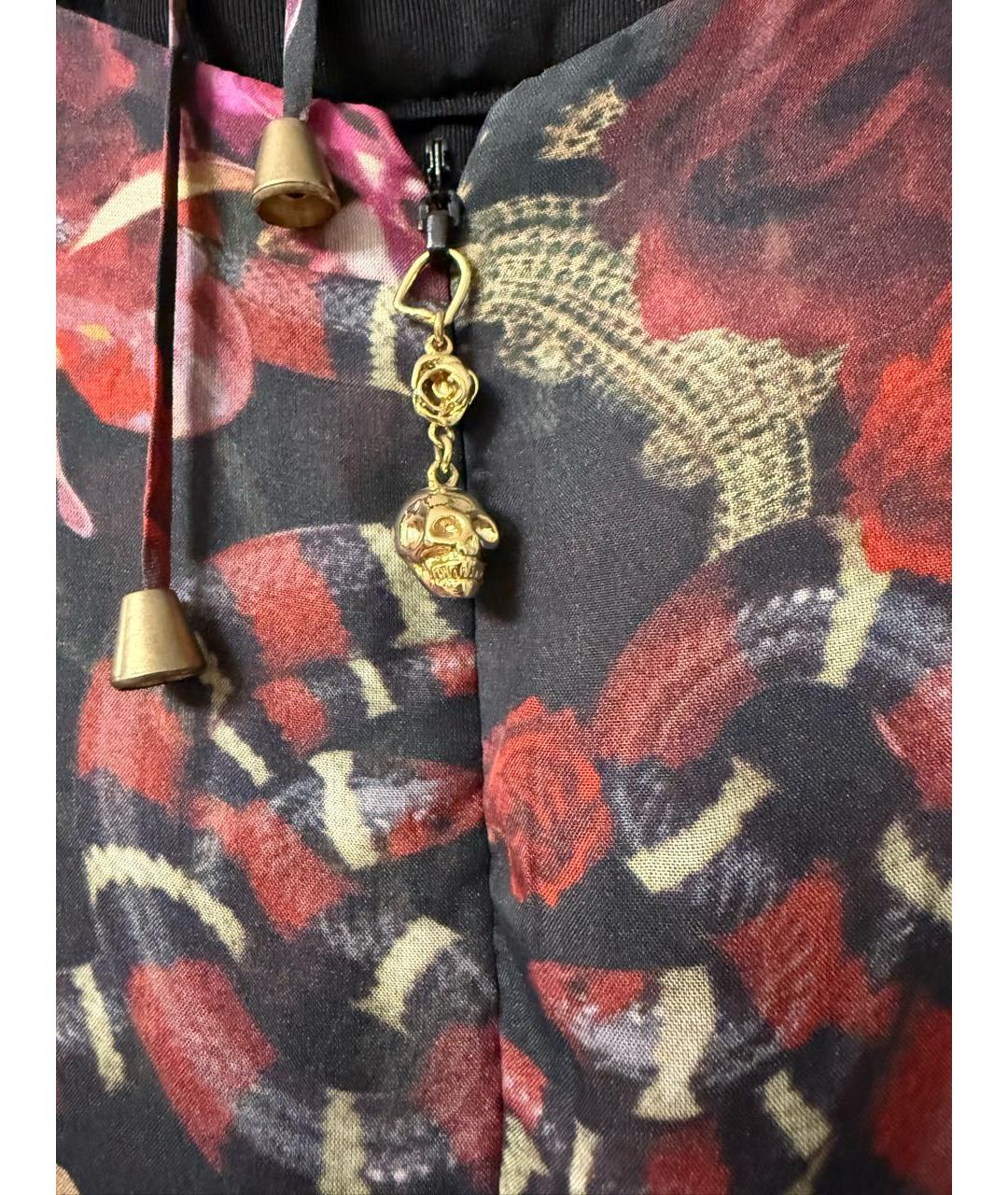 PHILIPP PLEIN Мульти шелковый сарафан, фото 7