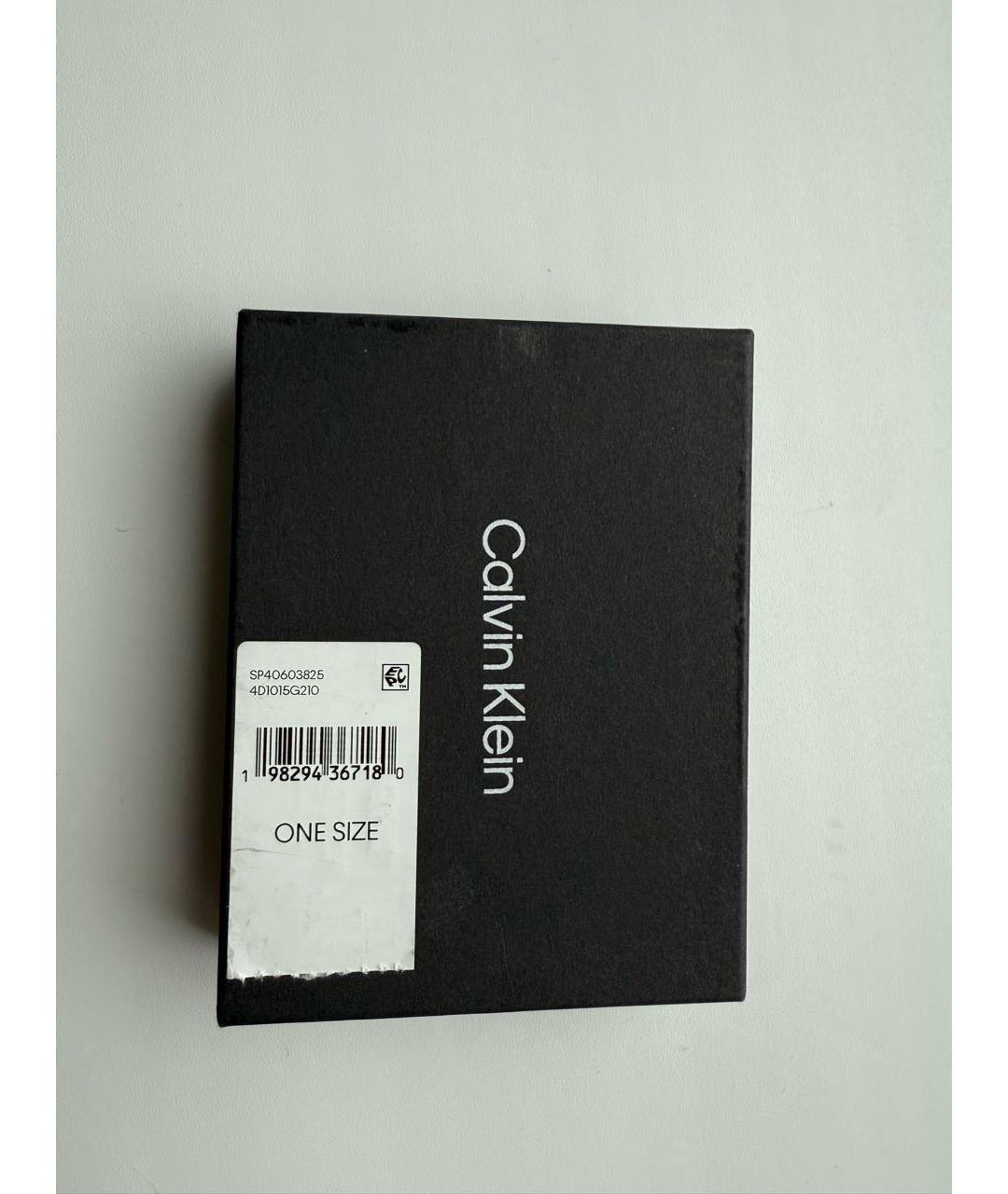 CALVIN KLEIN Бежевый кардхолдер из искусственной кожи, фото 4