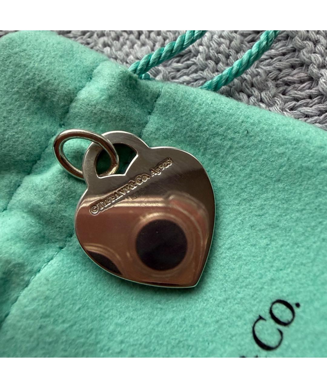 TIFFANY&CO Серебрянный серебряный кулон, фото 4