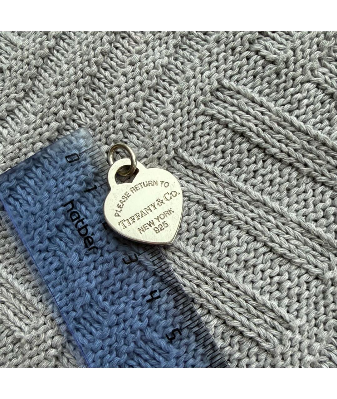 TIFFANY&CO Серебрянный серебряный кулон, фото 7