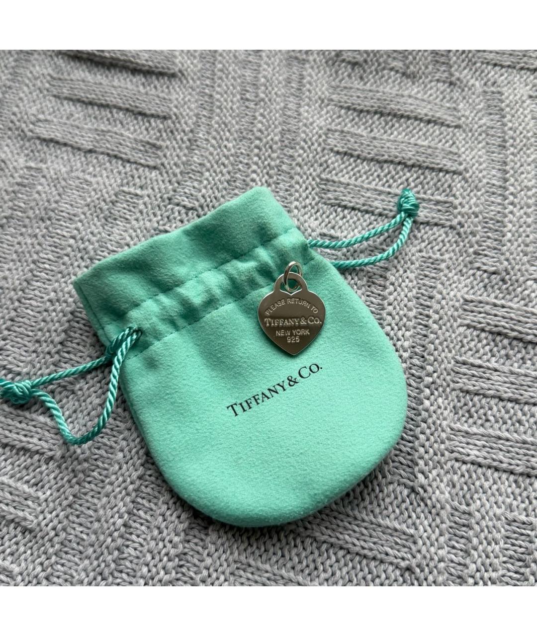 TIFFANY&CO Серебрянный серебряный кулон, фото 2