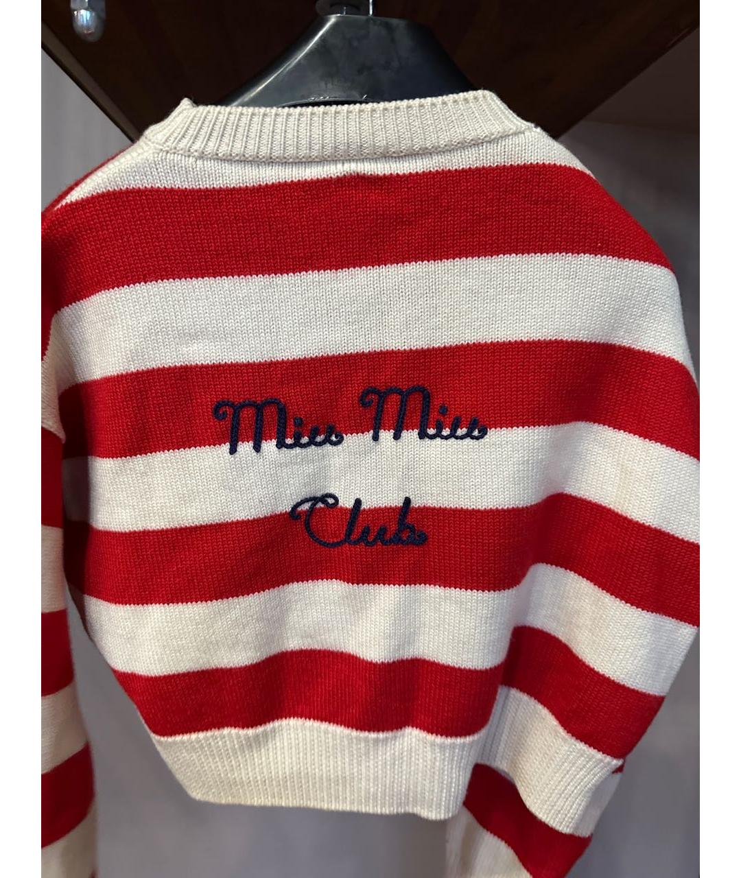 MIU MIU Мульти шерстяной джемпер / свитер, фото 2