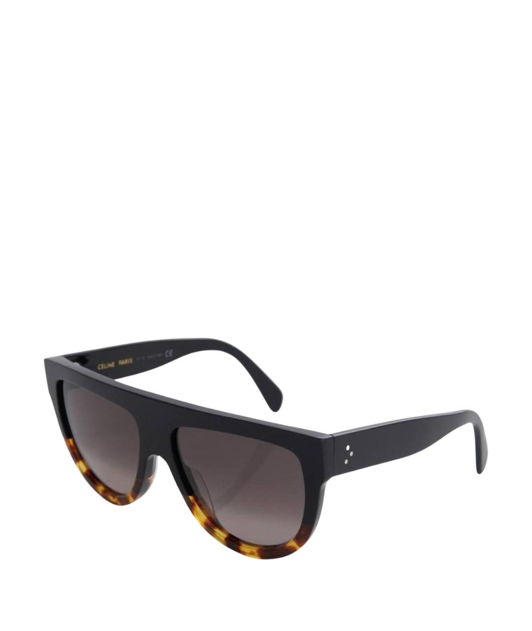 CELINE Мульти пластиковые солнцезащитные очки, фото 1
