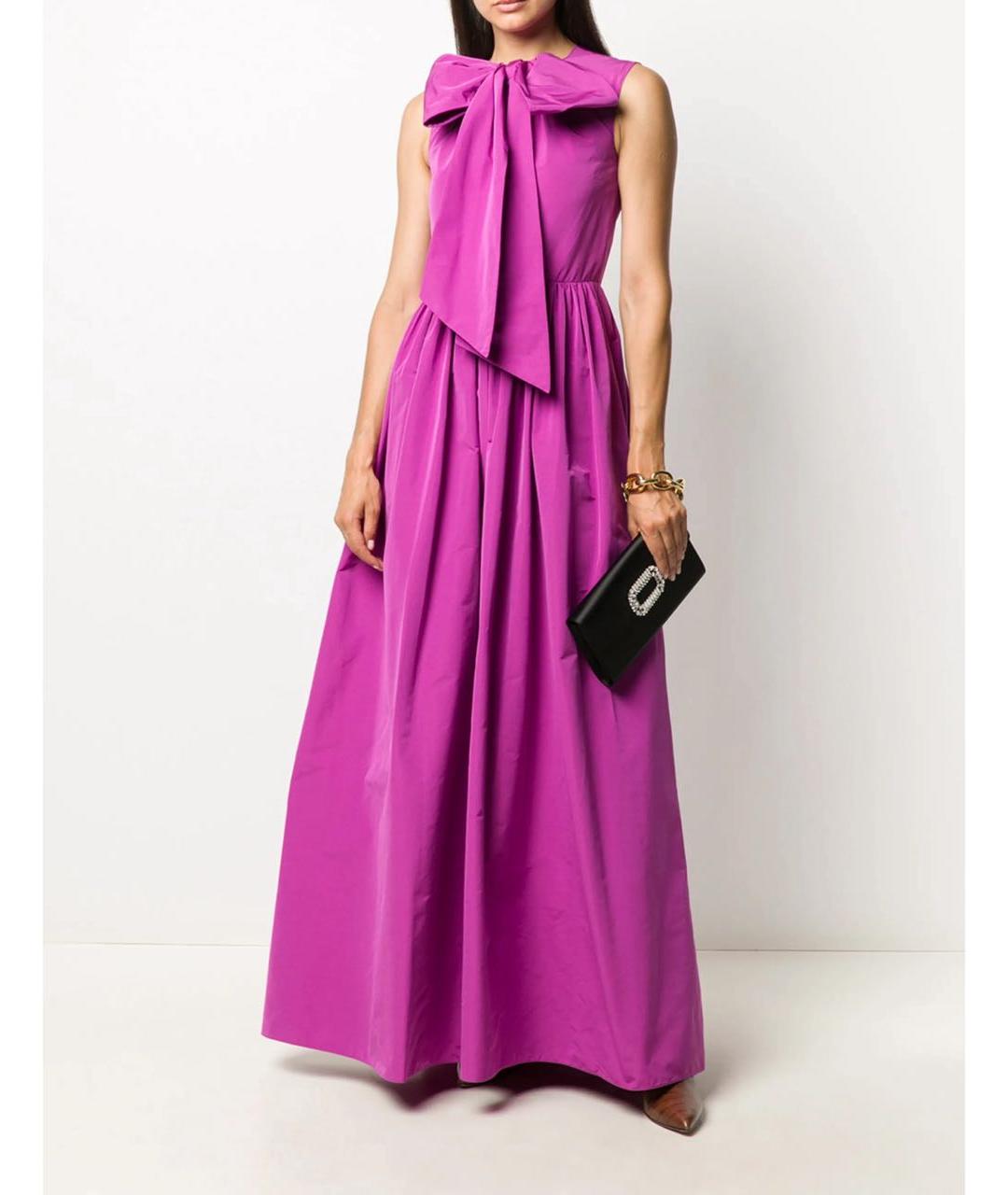 VALENTINO Фиолетовое вечернее платье, фото 3