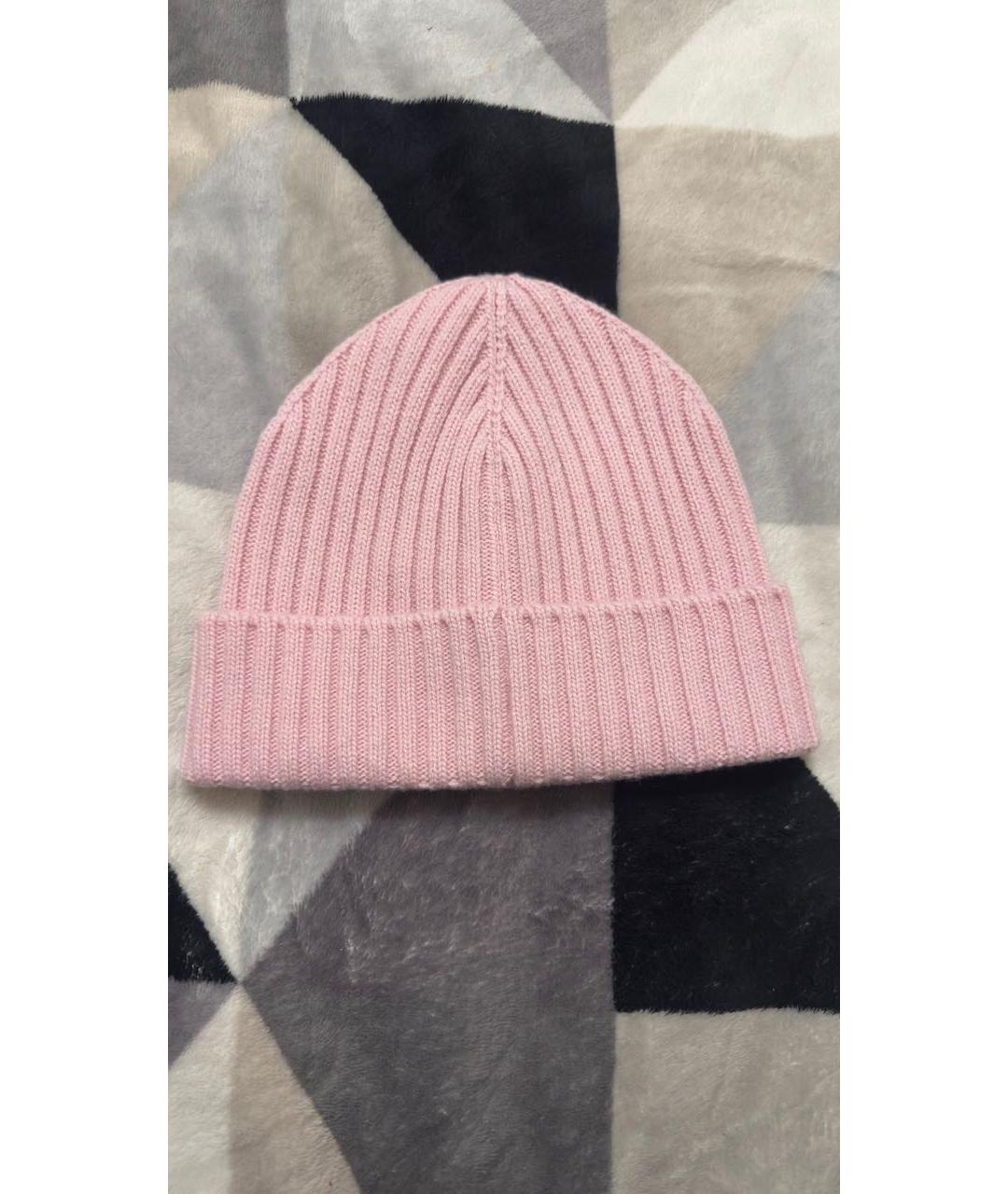 GIVENCHY Розовая кашемировая шапка, фото 2