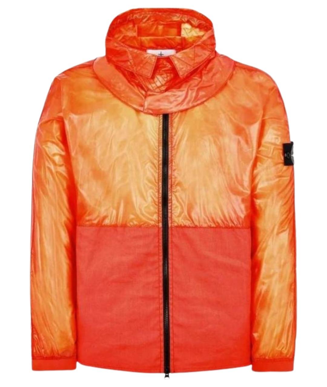 STONE ISLAND Красная полиэстеровая куртка, фото 1