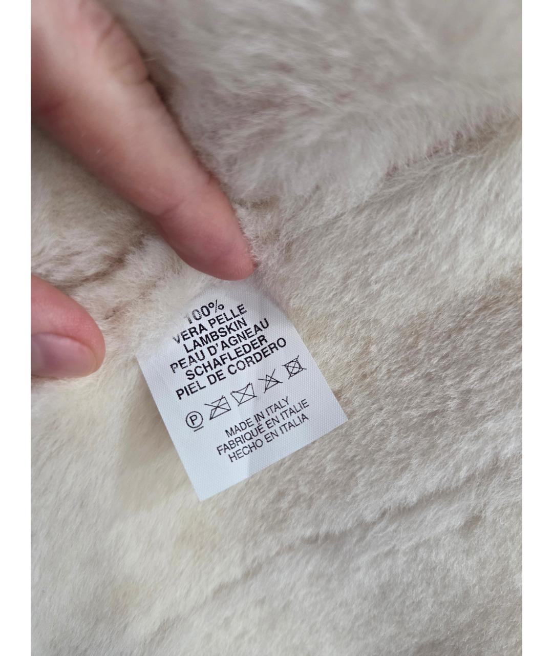 VALENTINO Розовая дубленка, фото 4