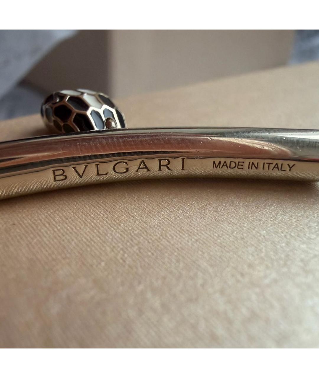 BVLGARI Зеленый кожаный браслет, фото 6