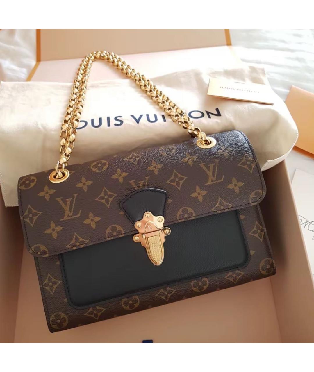 LOUIS VUITTON Коричневая сумка через плечо, фото 2