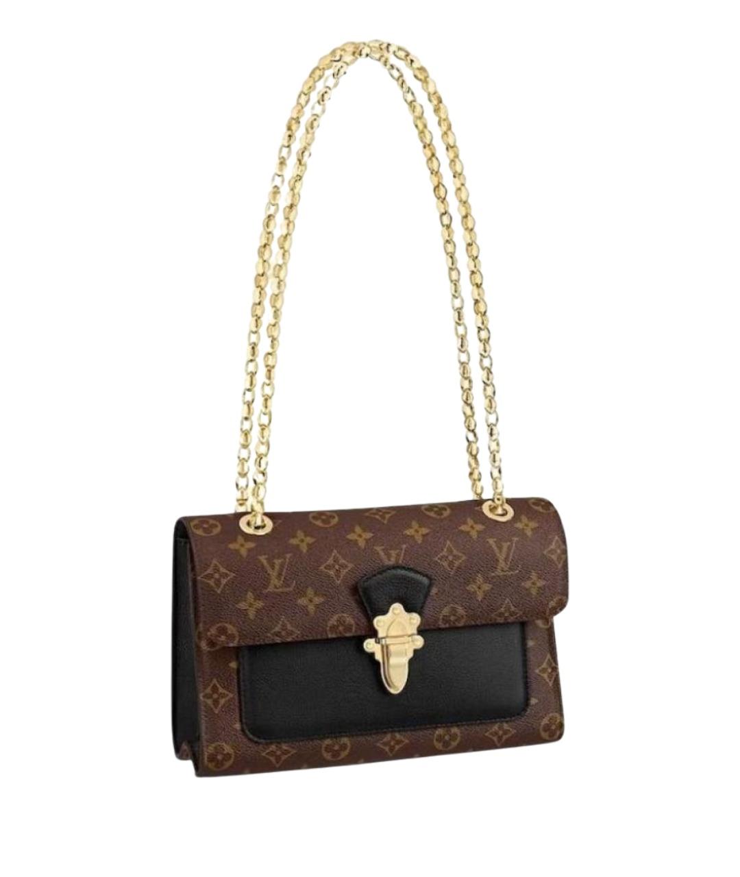 LOUIS VUITTON Коричневая сумка через плечо, фото 1