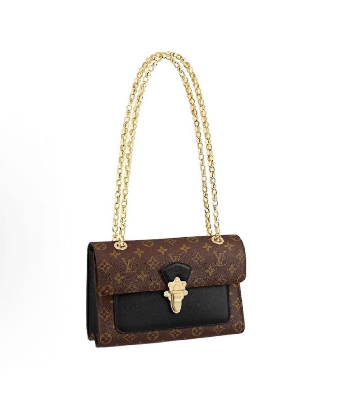 LOUIS VUITTON Коричневая сумка через плечо, фото 4