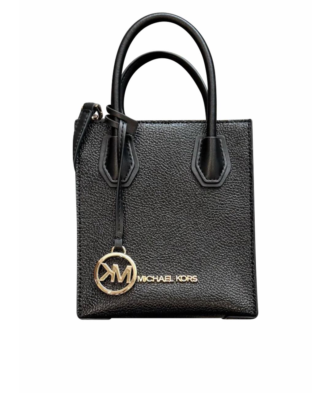 MICHAEL KORS Черная сумка через плечо из искусственной кожи, фото 1