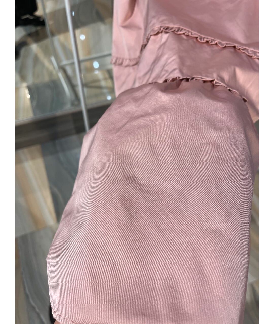 TWIN-SET Розовое полиэстеровое платье, фото 3