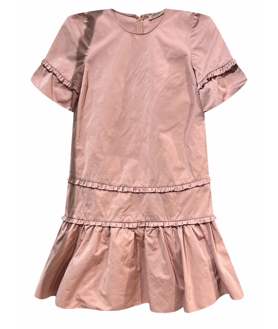 TWIN-SET Розовое полиэстеровое платье, фото 1
